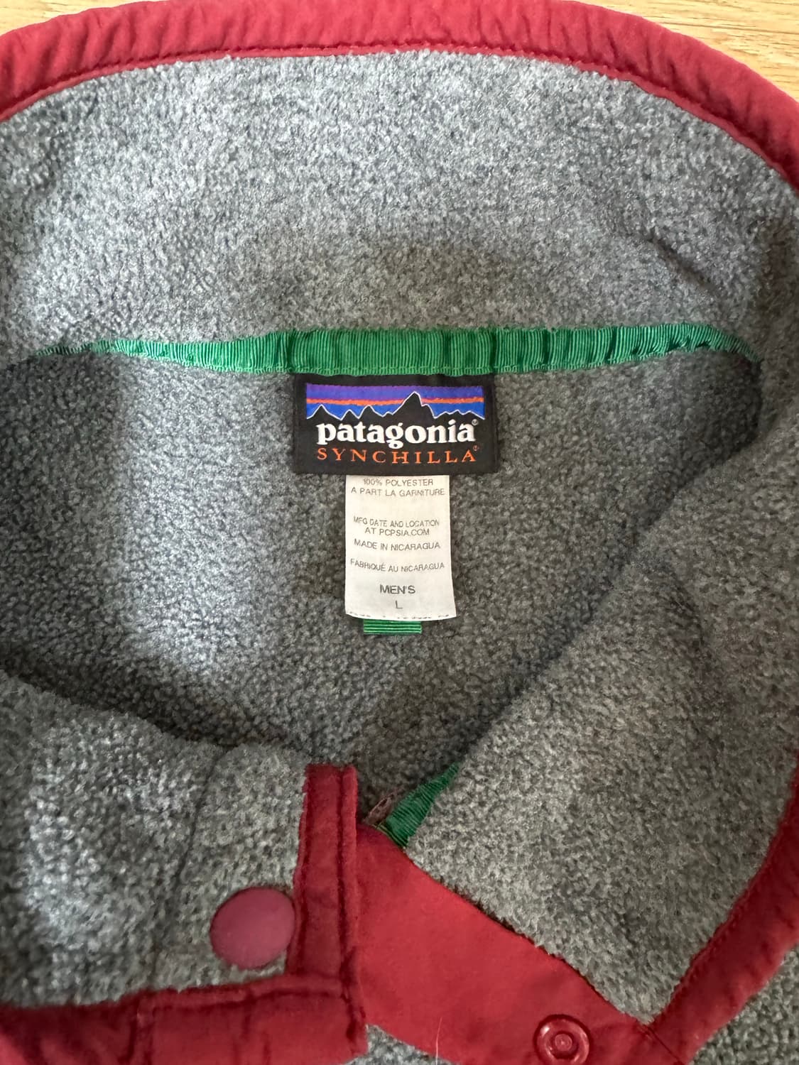 파타고니아 신칠라 그레이 L 상품이미지3