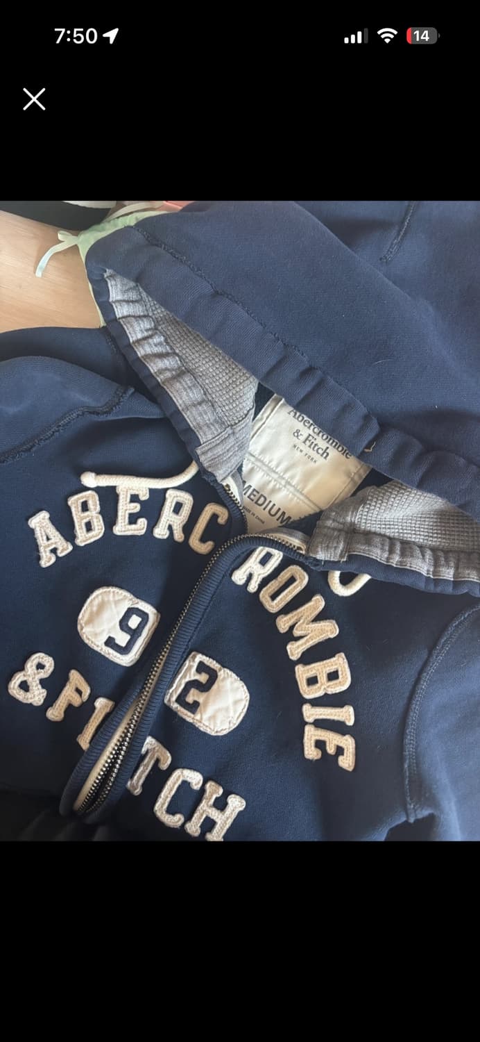 아베크롬비 후드집업 상품이미지1