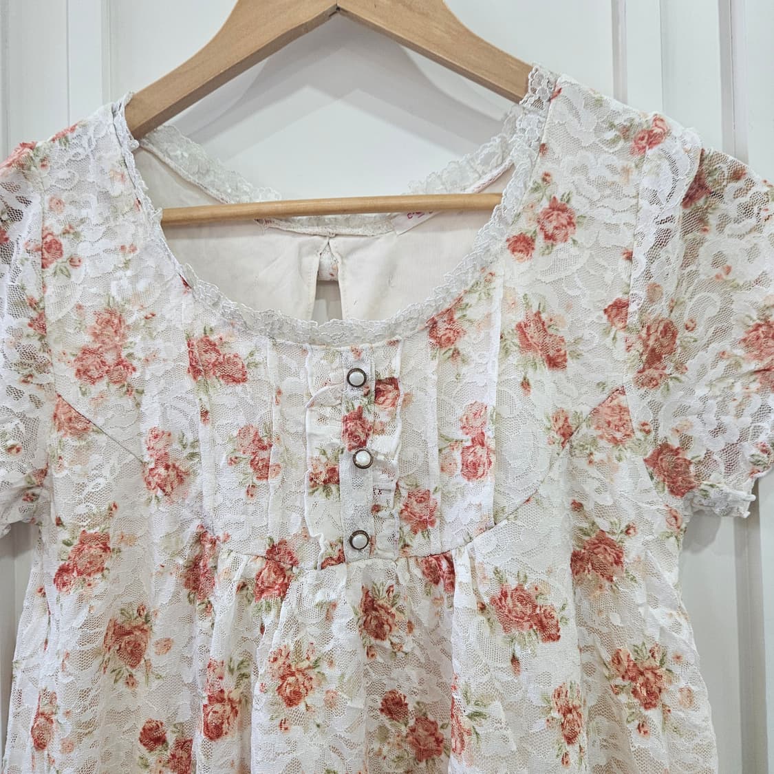 로즈 레이스 플라워 원피스 상품이미지3