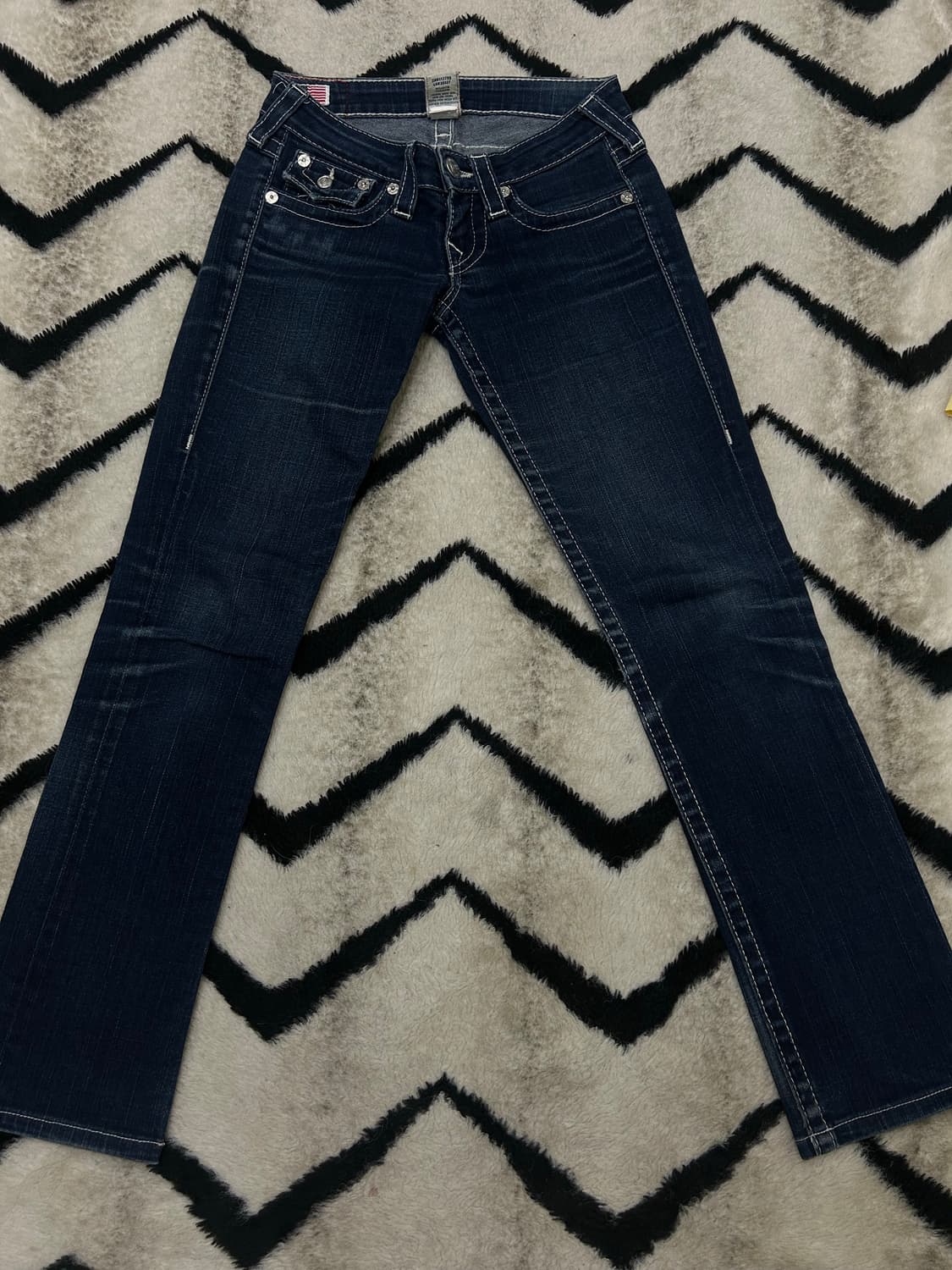 [24]트루릴리젼 빌리 데님팬츠/진청/스판 상품이미지3