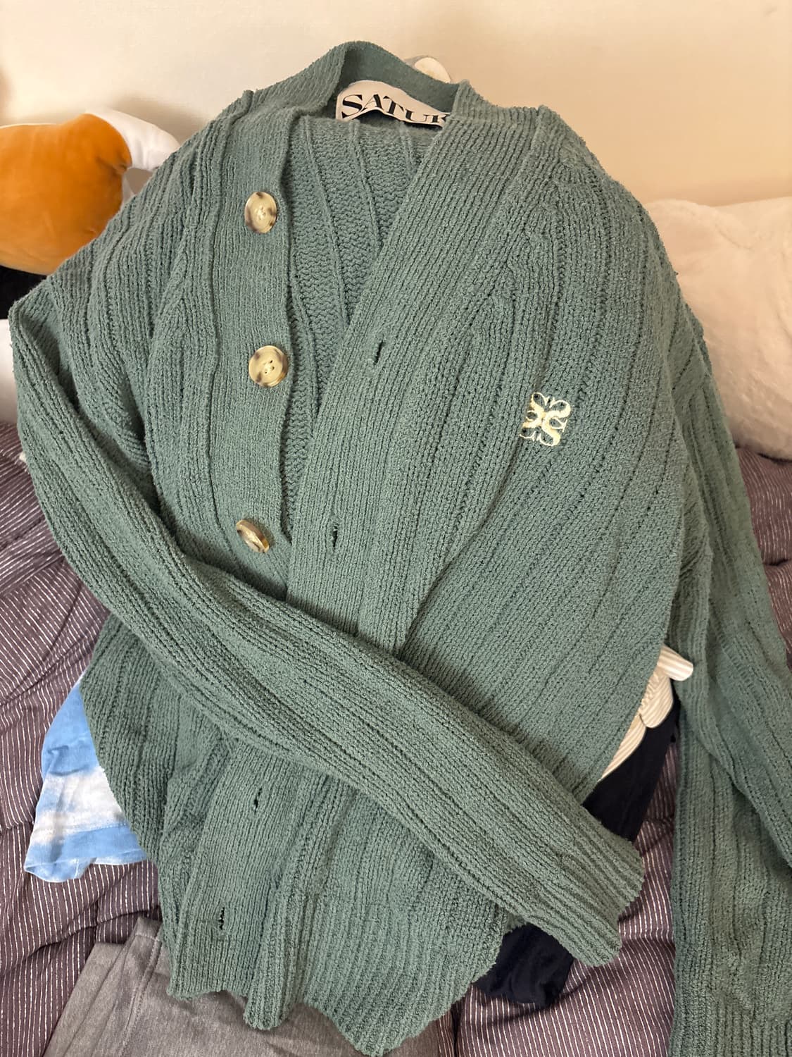 세터 가디건 L 상품이미지1