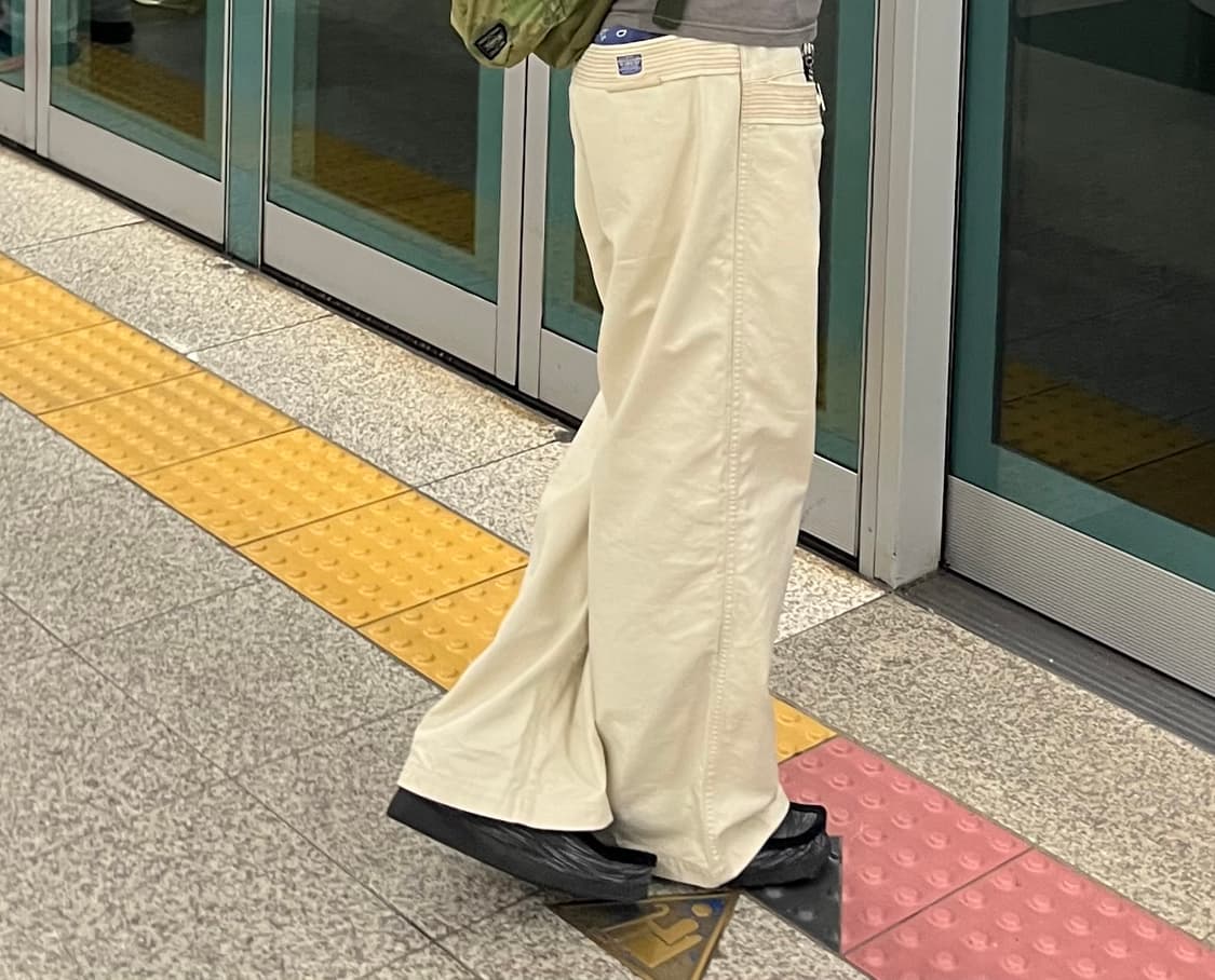 캐피탈 캔버스 타타미 팬츠 상품이미지6