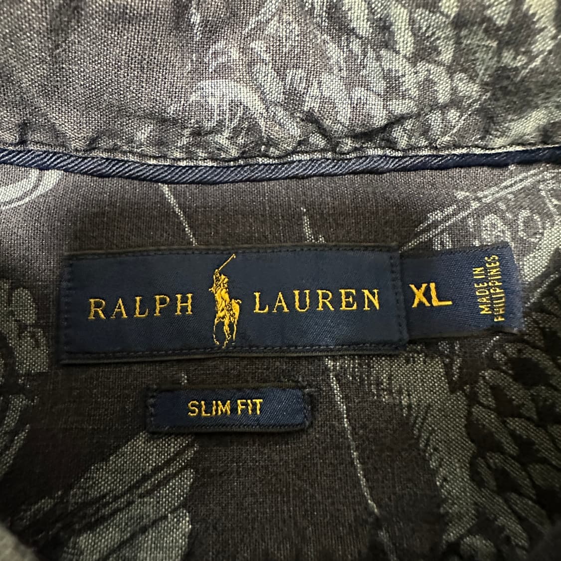 POLO RALPH LAUREN vintage half shirt 상품이미지4