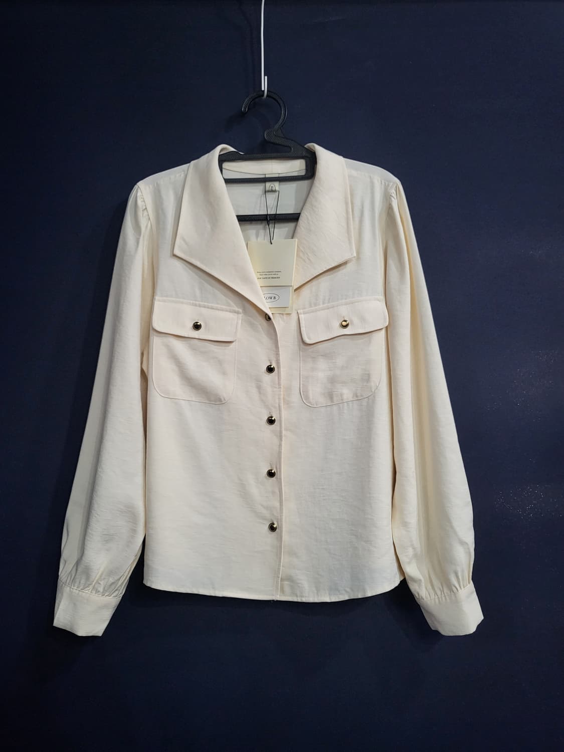 슬로우비 셔츠형 블라우스(새상품) 상품이미지1