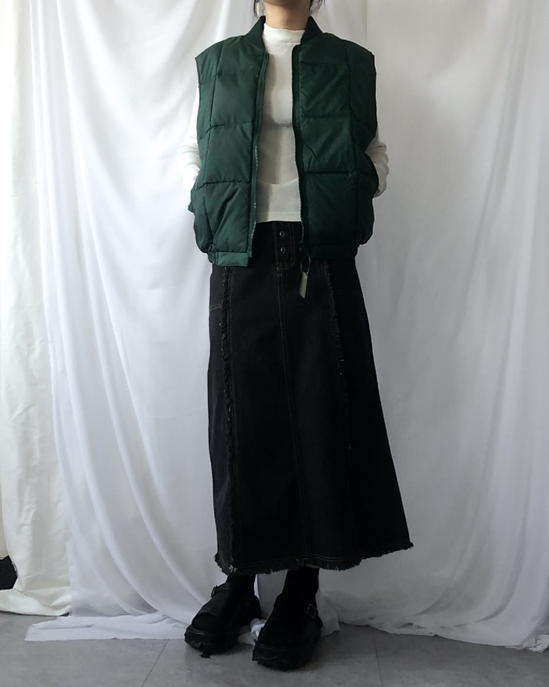 Quilting vest 상품이미지7
