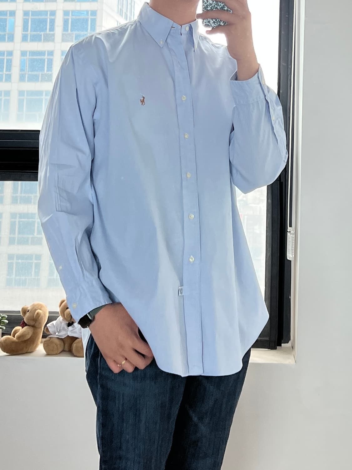 폴로 랄프로렌 삭스블루 셔츠 110 상품이미지7