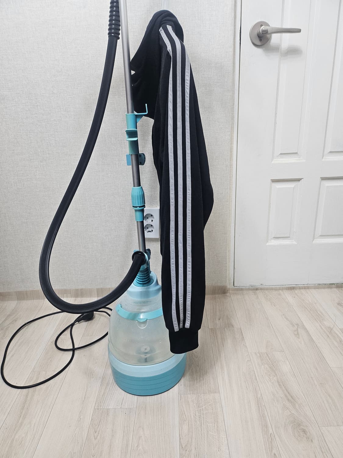 (100~105)L☆우주매물☆ 아디다스 슈퍼스타[블랙실버]트랩탑 후드져지 상품이미지5