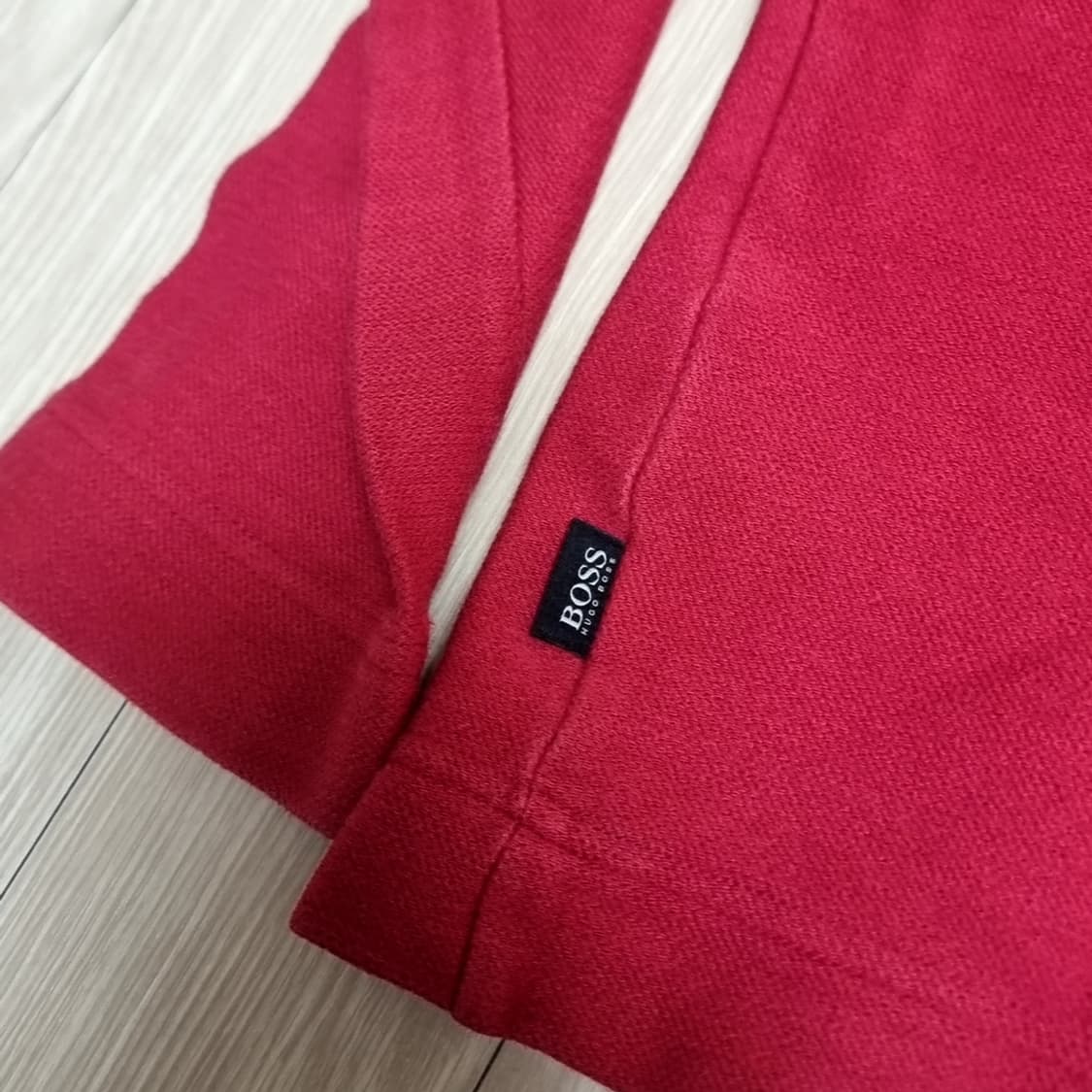 휴고보스 레드 스트라이프 긴팔 티셔츠(L) 상품이미지9