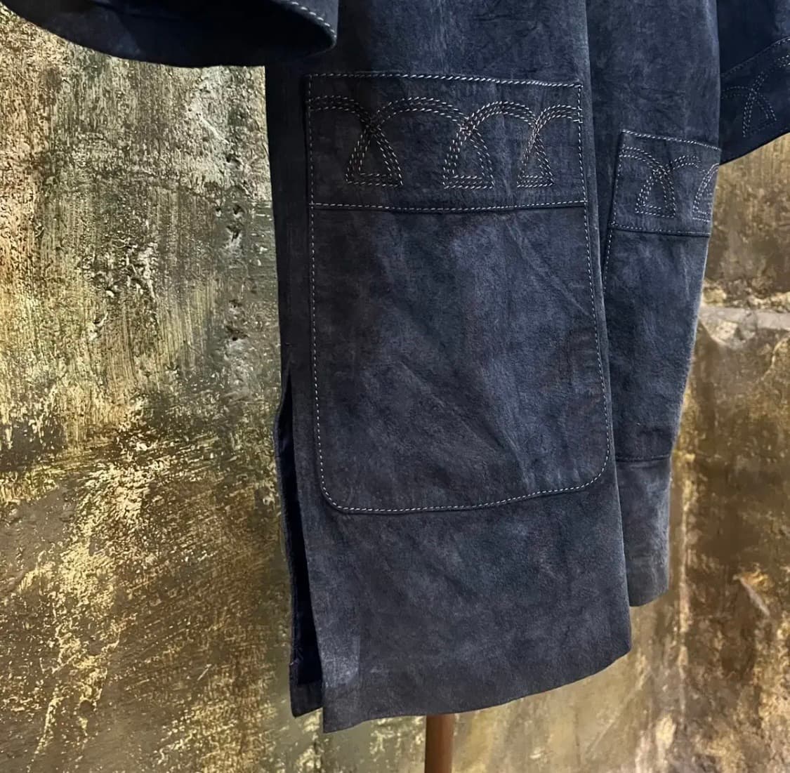 빈티지 돈피 가죽 코트 상품이미지5