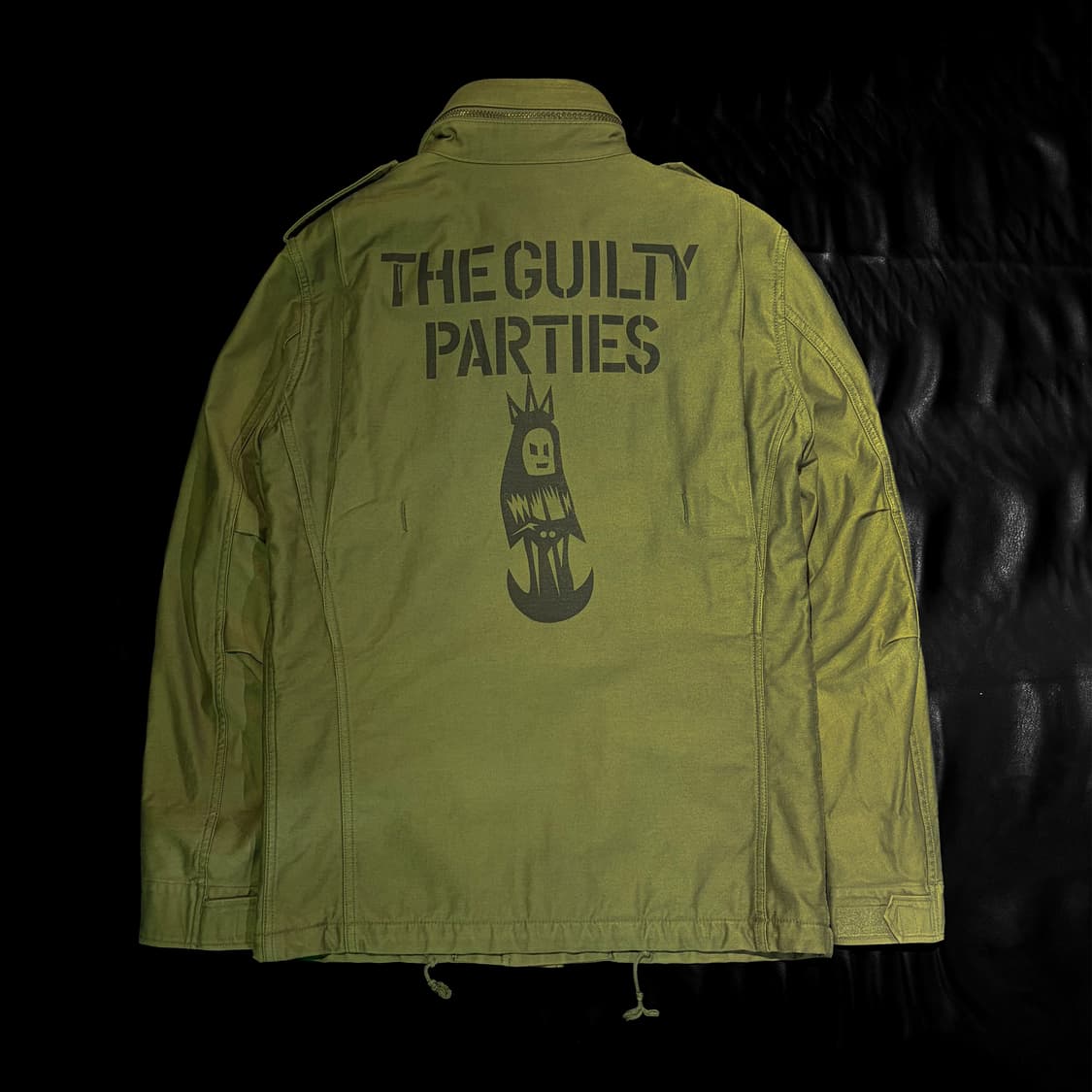 와코마리아 카키 필드자켓 상품이미지2