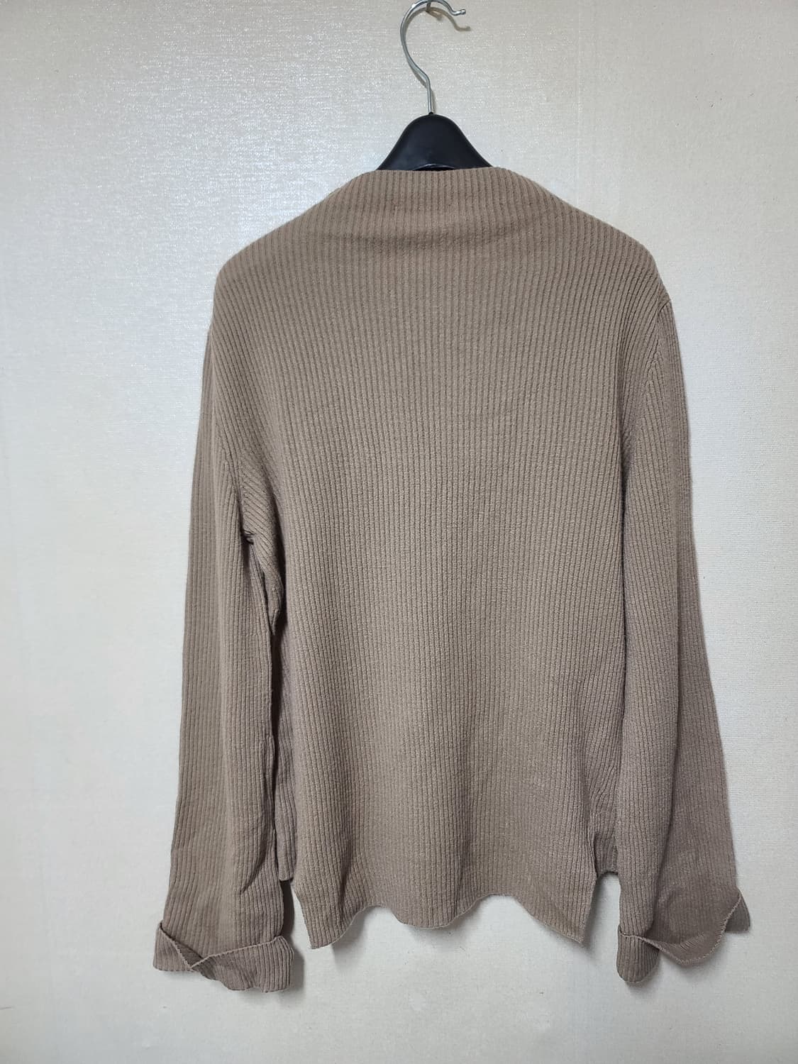 타임 포스트모던 골지 반목 니트 상품이미지4