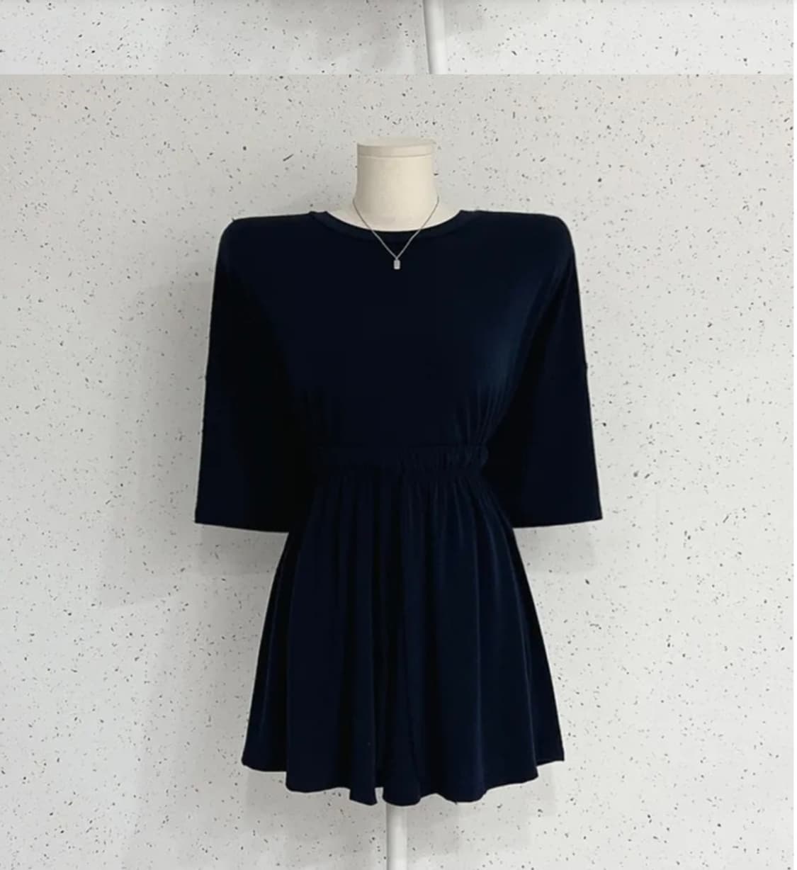 블랙 투피스 세트 상품이미지1