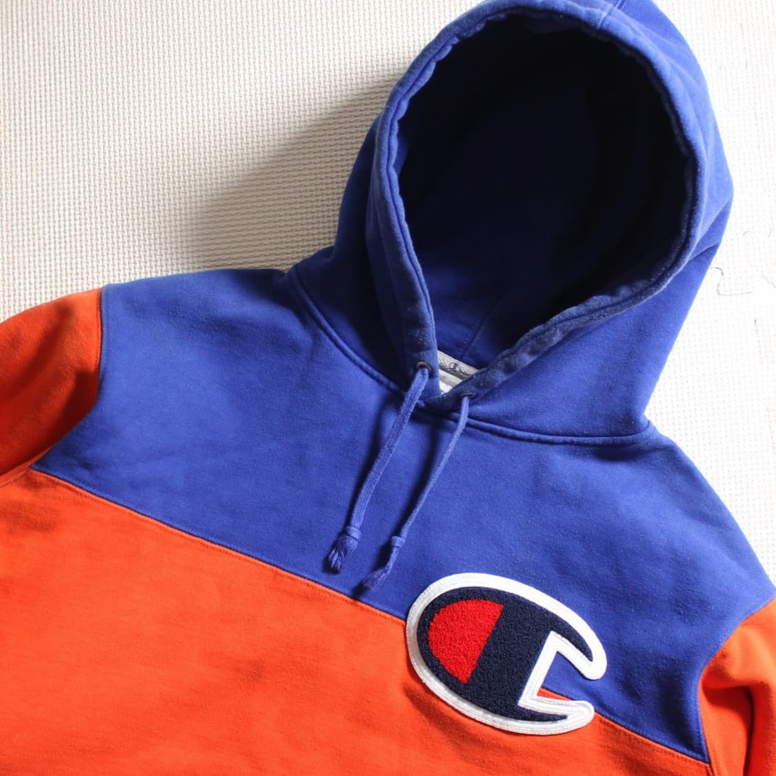 Supreme X Champion 기모 후드 티 상품이미지3