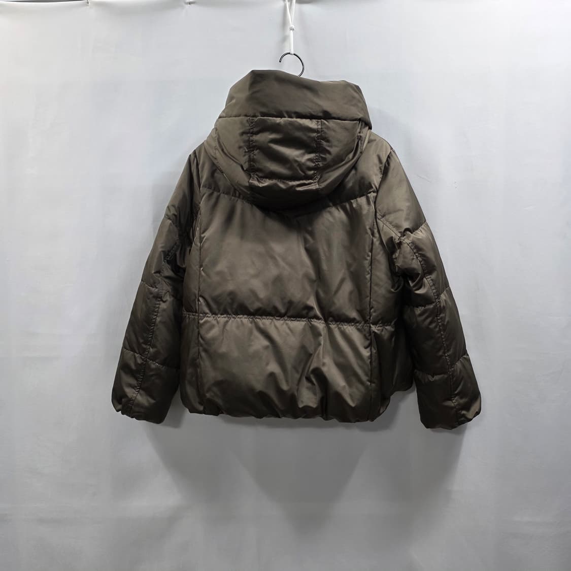 0711 럭키브랜드 헝가리구스다운 여성 패딩 55 카키 상품이미지2