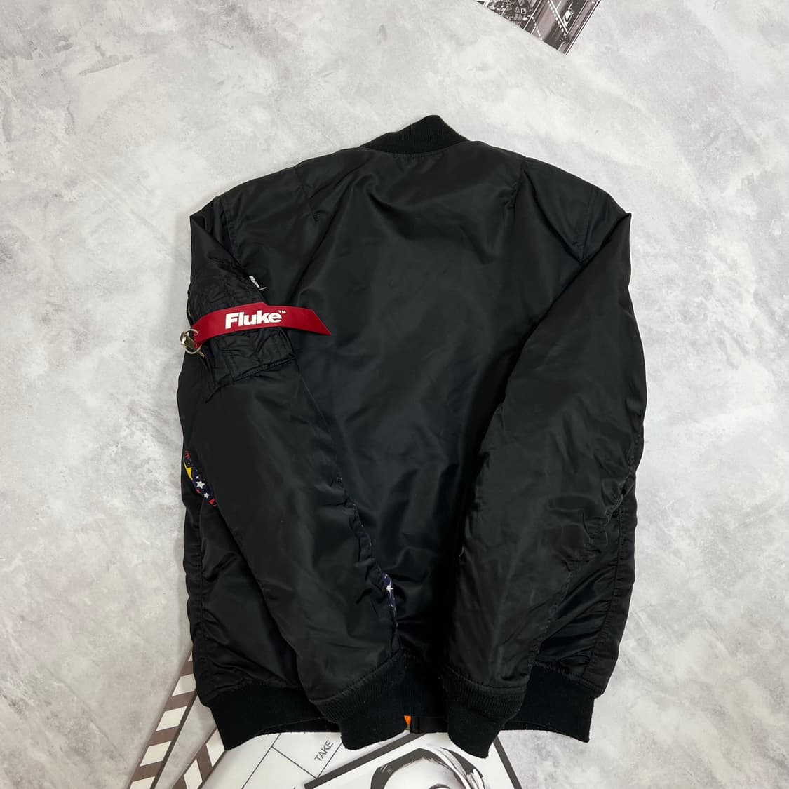 플루크 MA-1자켓 블랙 항공점퍼 상품이미지6