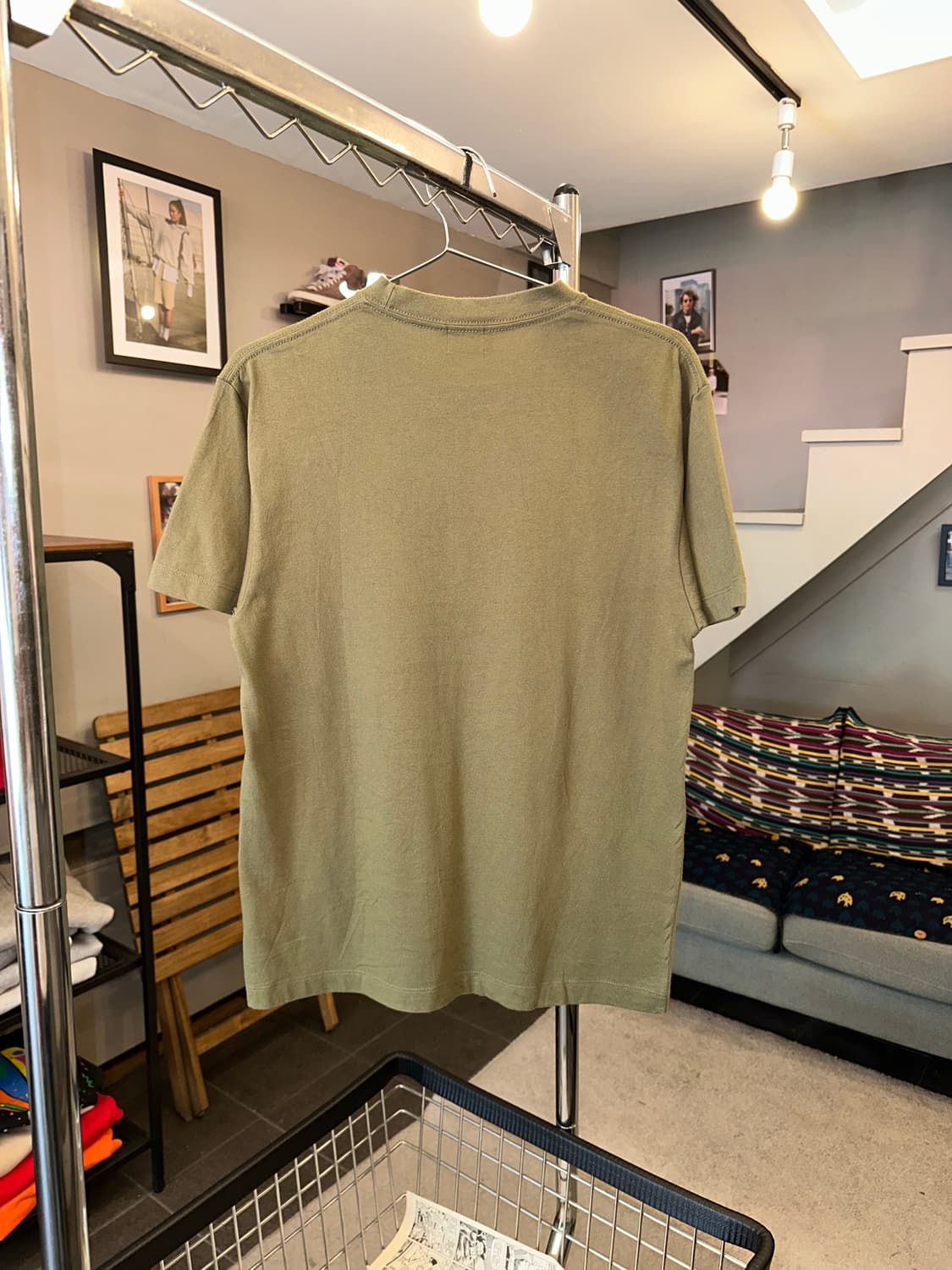 Levi’s Orange Tap logo print cotton T 상품이미지7