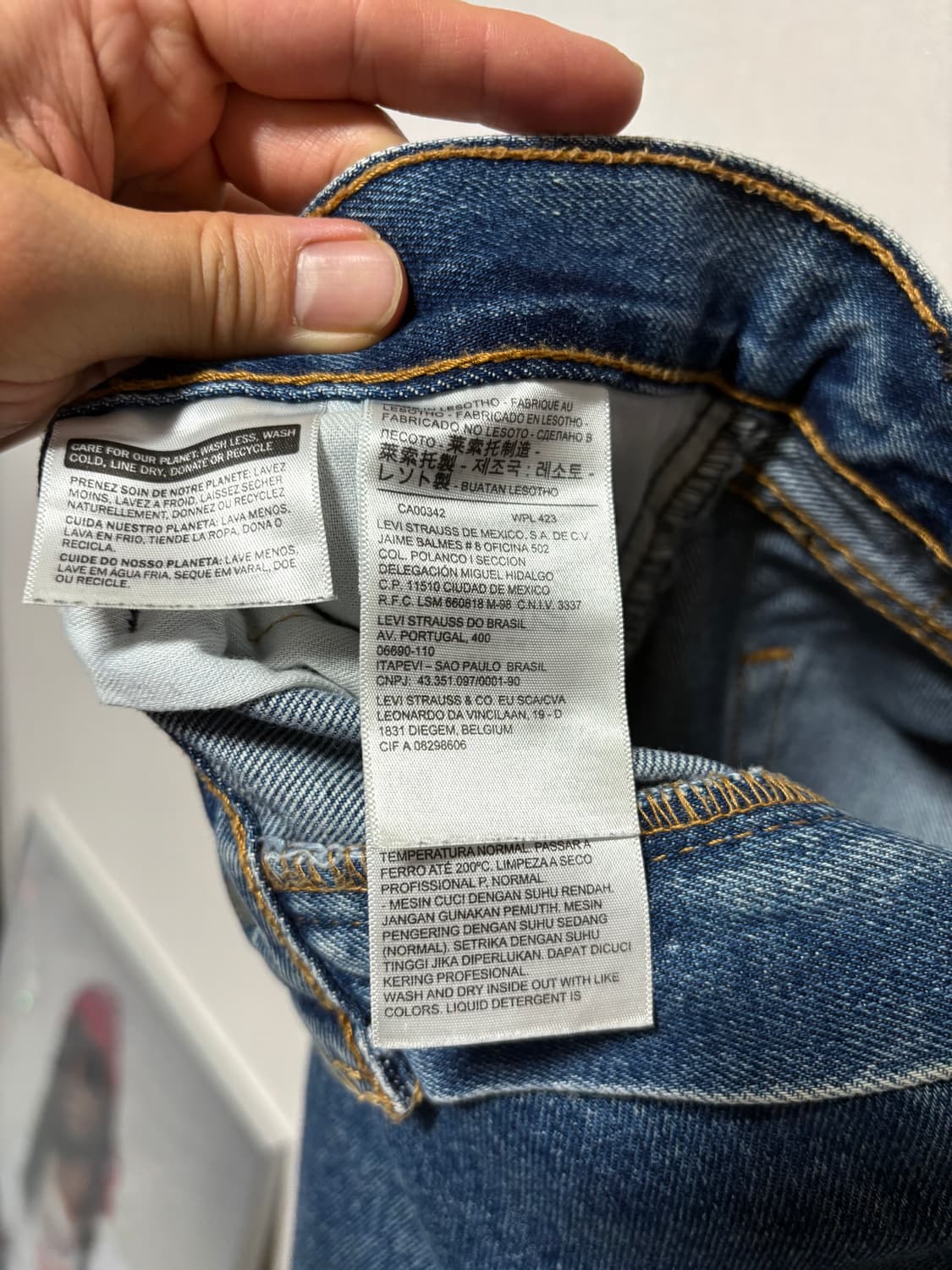 [34x32] Levis 505 Denim Pants 상품이미지5