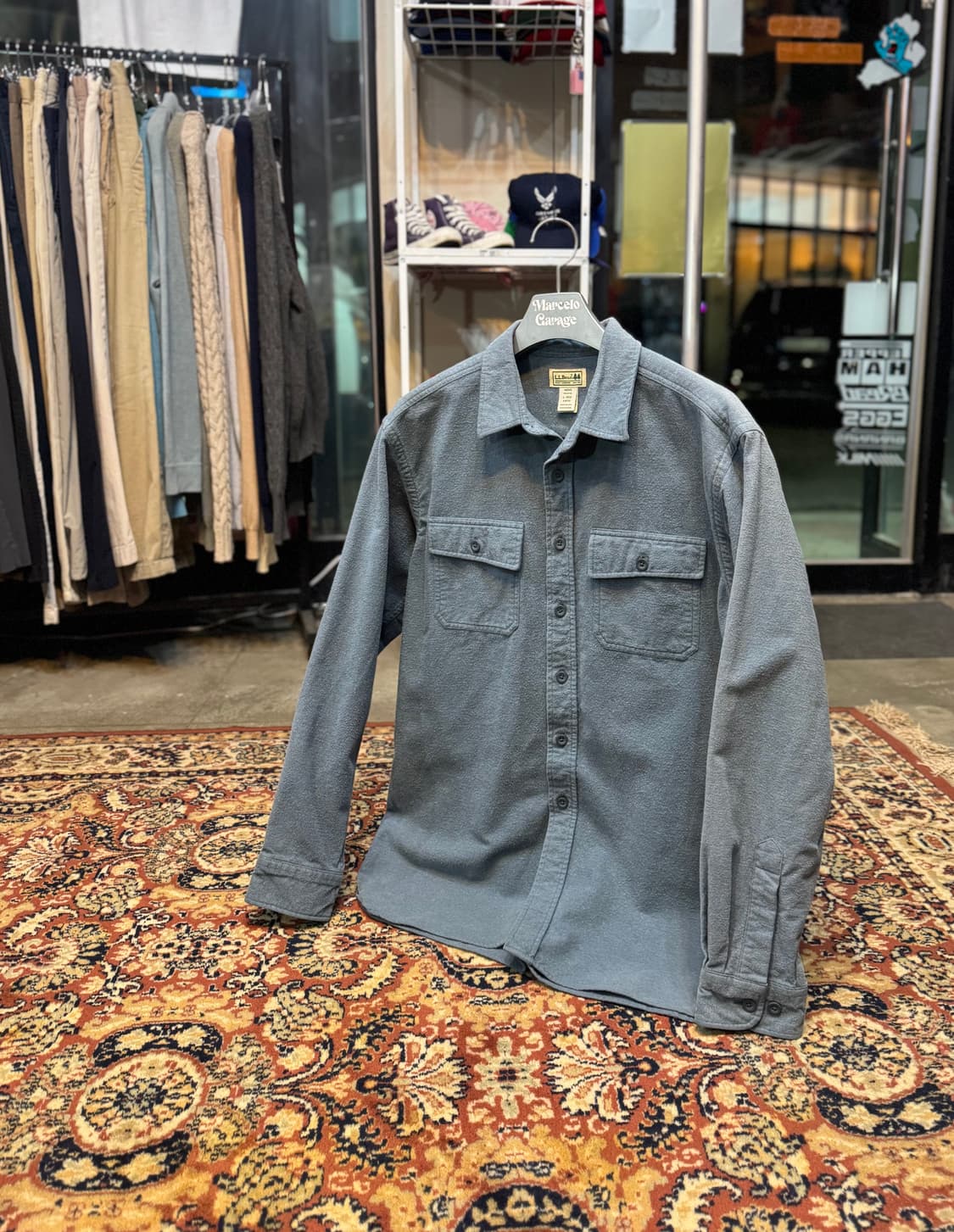 빈티지 엘엘빈 샤모아 셔츠 L (569) 상품이미지1