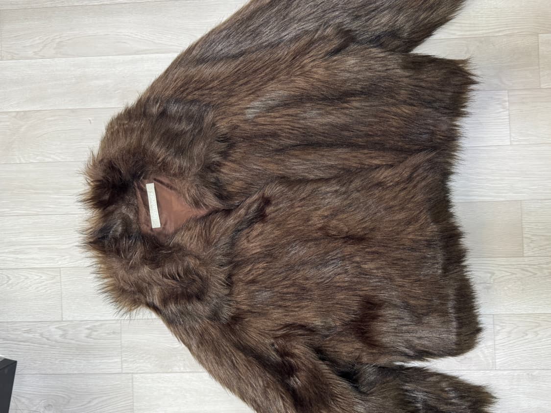 라인반드 lewinwande 브라운 퍼 자켓 오눅착용 / os사이즈 상품이미지7