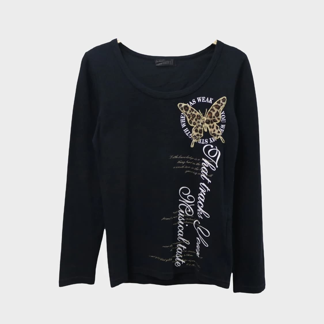 SPINKLE 빈티지 레터링 긴팔 티셔츠 61429 상품이미지1