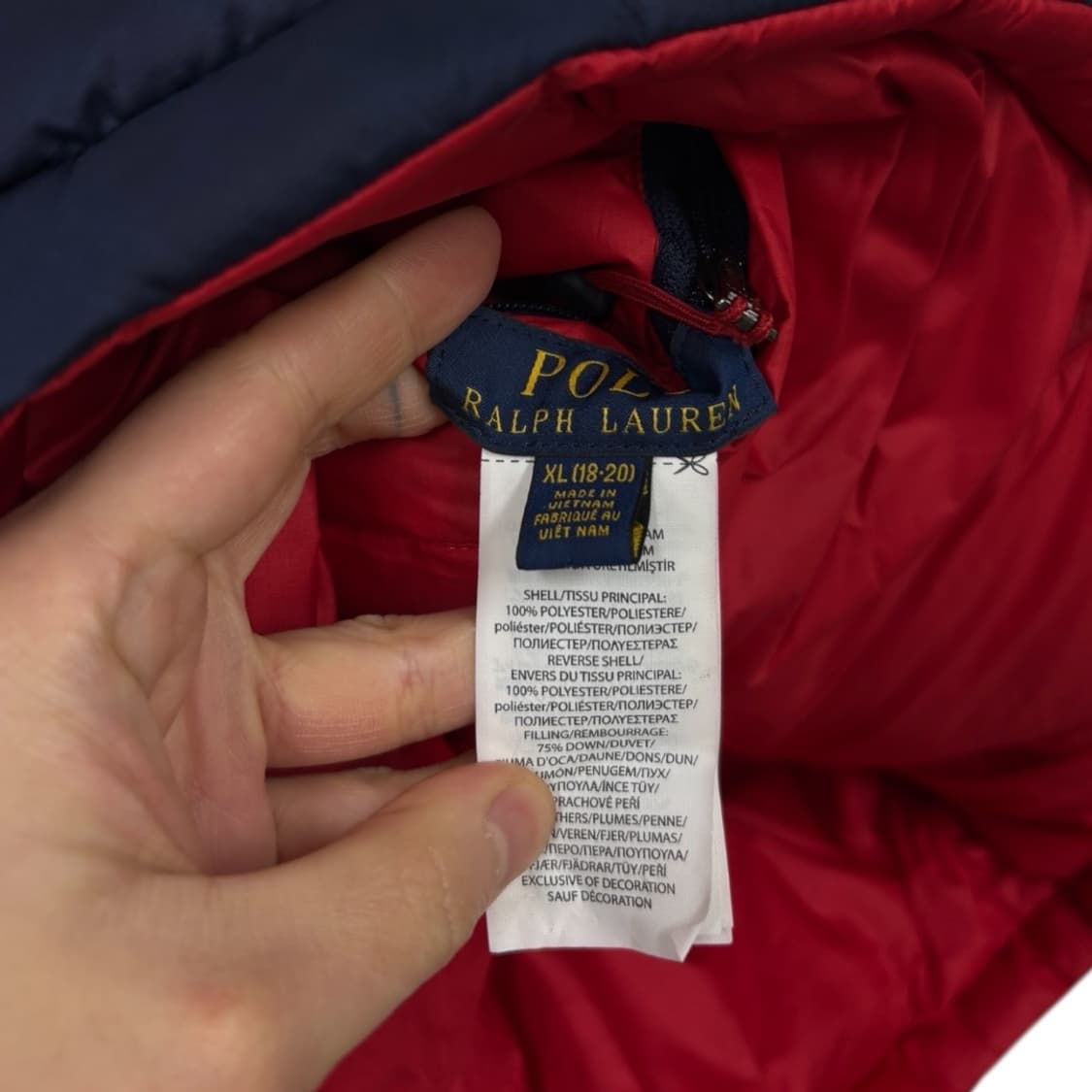 폴로랄프로렌 다운패딩 조끼 상품이미지4