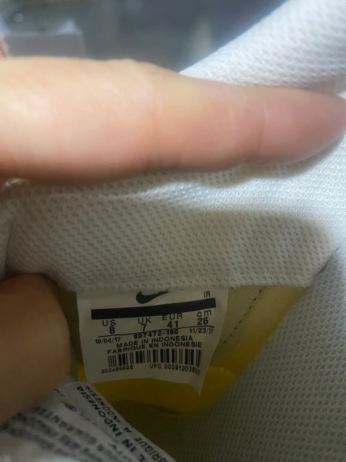 나이키 코르테즈 흰검 260 상품이미지8