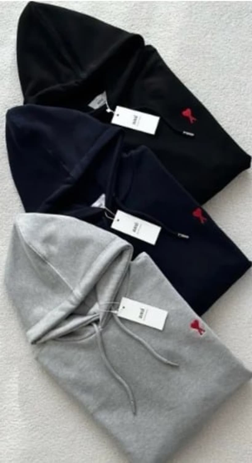 아미 하트로고 후드티 새상품 상품이미지4