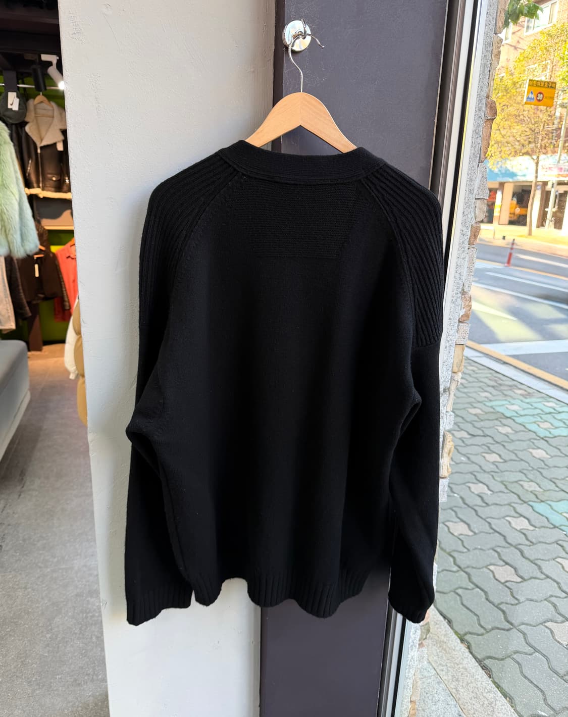 M/ 준지 23FW 팬시얀 오버 가디건 상품이미지8