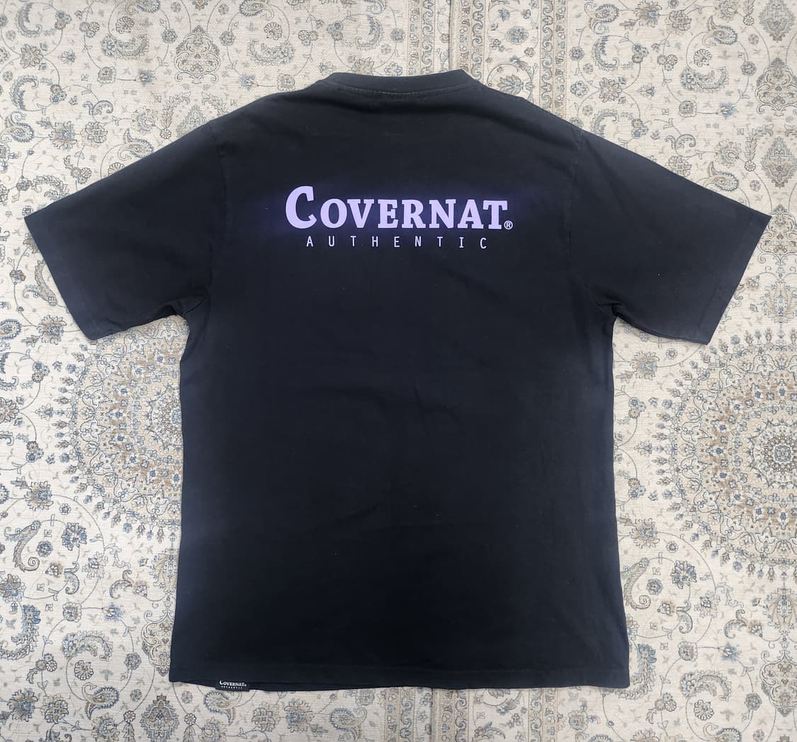 커버낫 블랙  로고 반팔티 L 상품이미지2