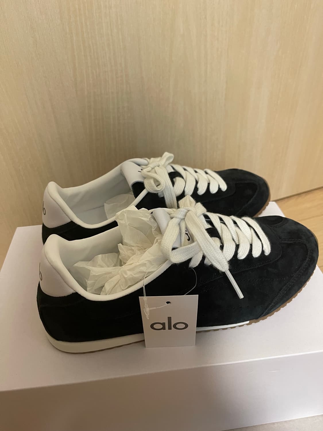 [새상품]알로 선셋 스니커즈 블랙 245 상품이미지1