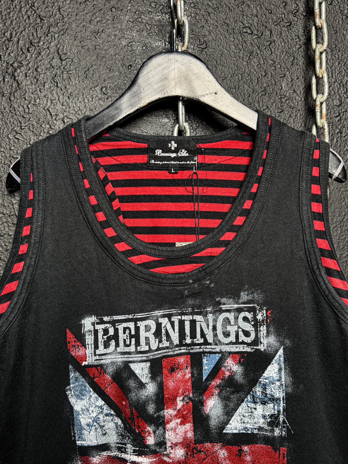 Bernings-Sho – Union Jack Layered Sleeve 상품이미지2