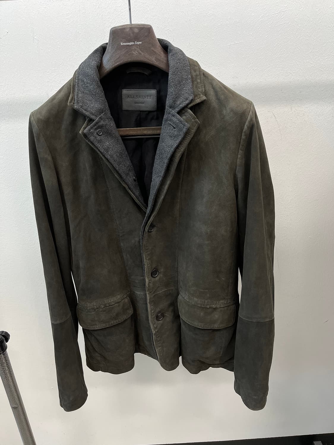 100) 올세인츠 스웨이드 블레이져  상품이미지3