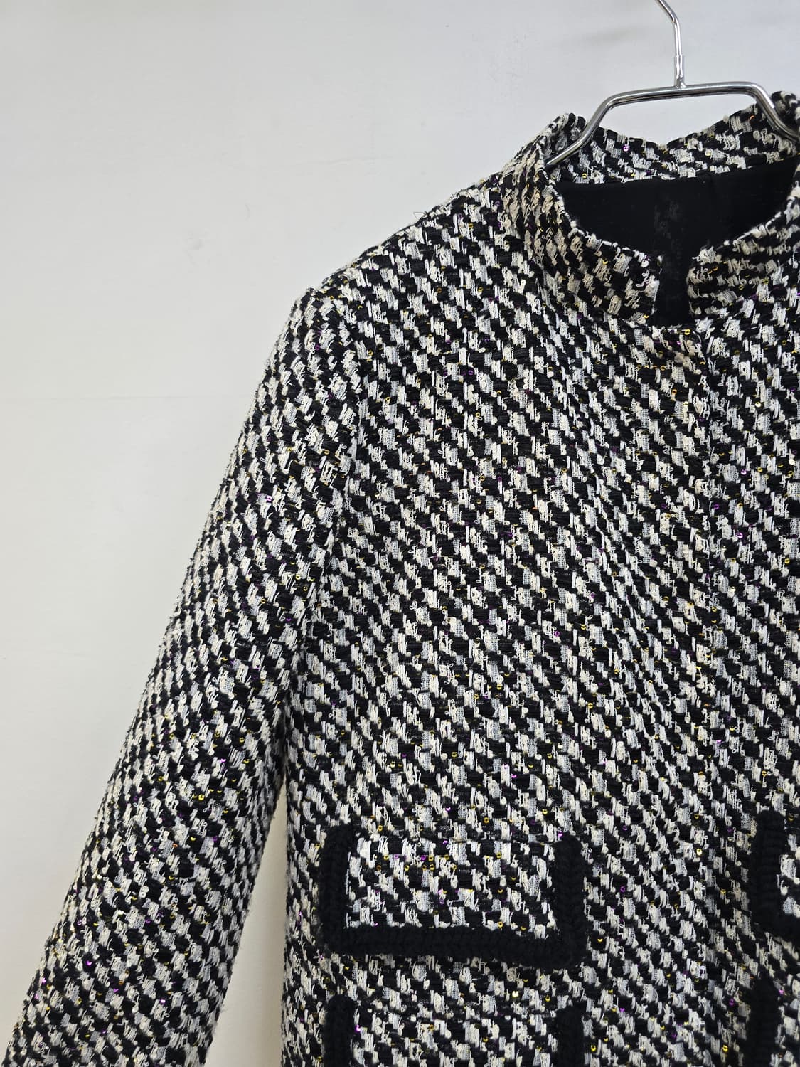 지암바티스타 발리 단정 트위드 봄 자켓 상품이미지3