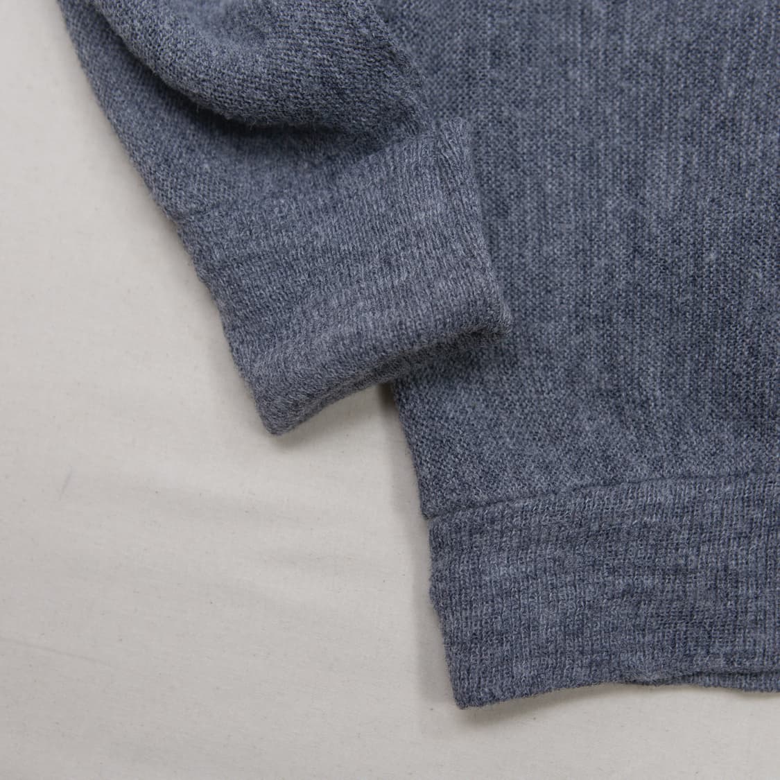 60s IZOD 라코스테 올른 아크릴 가디건 그레이 상품이미지5