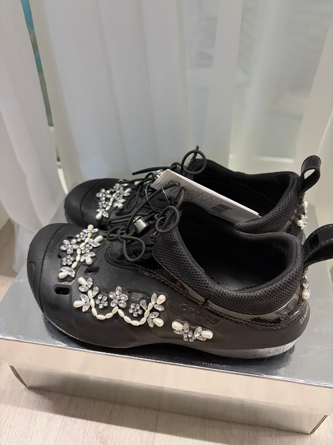 시몬로샤 크록스 콜라보 블랙 260 상품이미지3