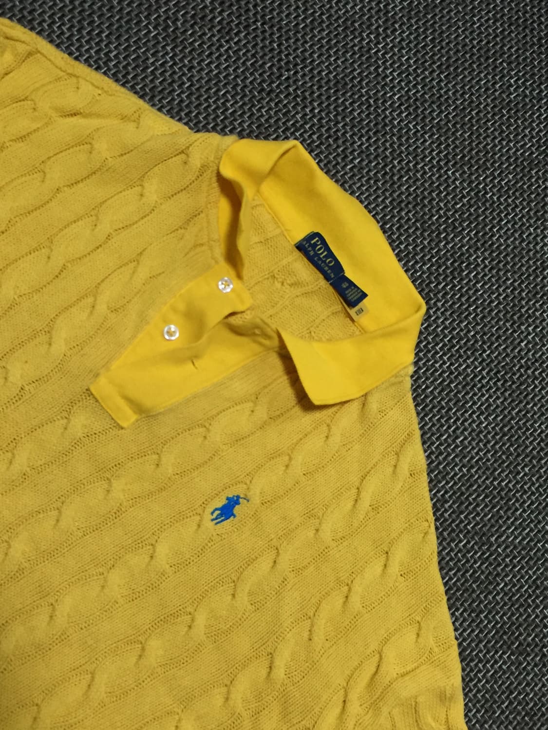 폴로 랄프로렌 케이블 카라 니트 상품이미지1