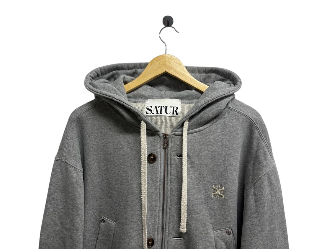 세터 Satur 테오 코튼 후드집업 XL  상품이미지3