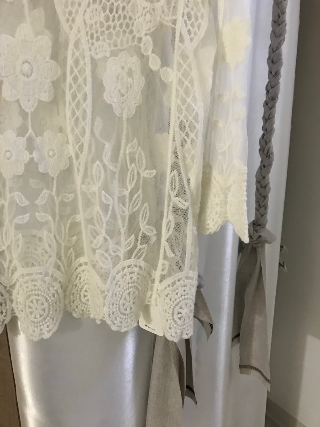  vintage lace see-through top  상품이미지10