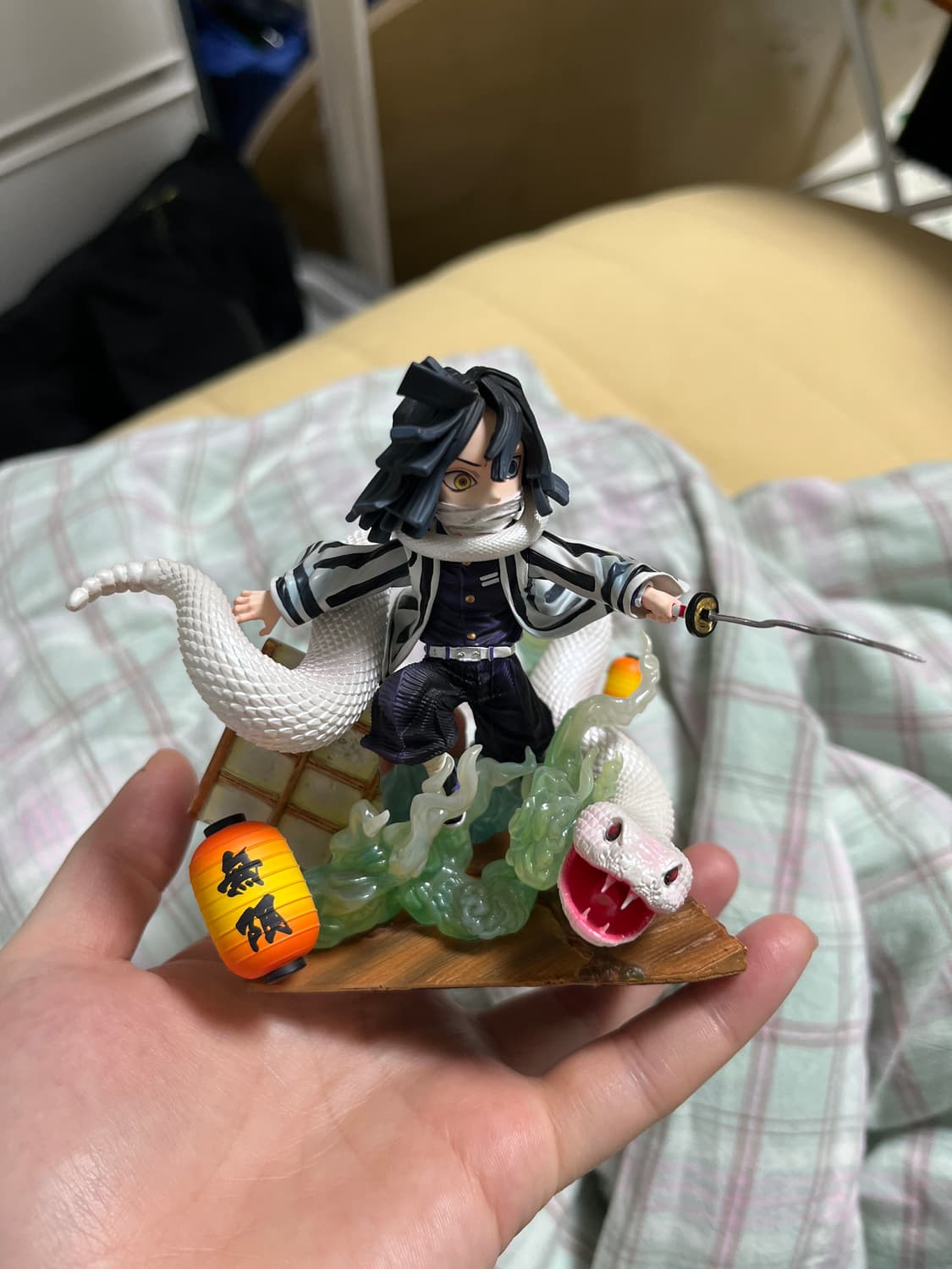 g5 스튜디오 귀멸의 칼날 이구로 오바나이 레진 피규어 상품이미지1