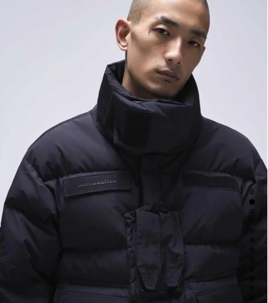 [105 size]커스텀멜로우 실렌시온 콜라보 숏패딩 상품이미지2