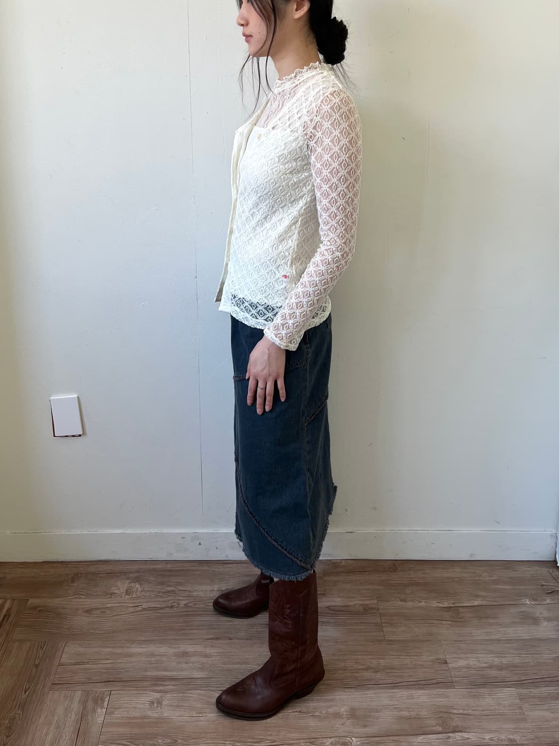 L.LOTTA 시스루 가디건 상품이미지9