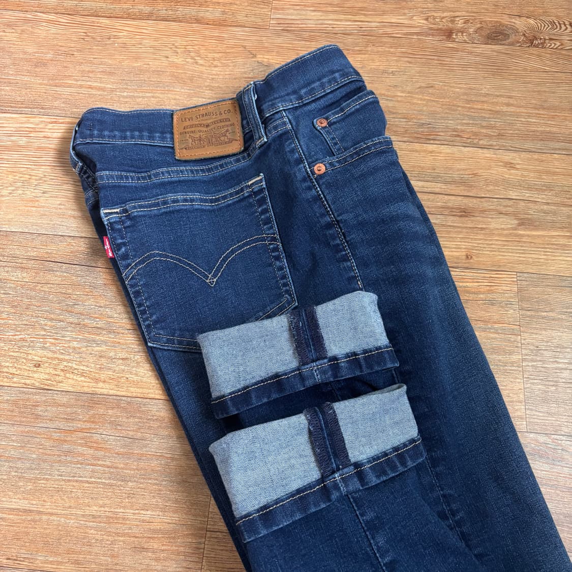 27 리바이스 청바지 보이프렌드 스판 데님 프리미엄 라벨 상품이미지6