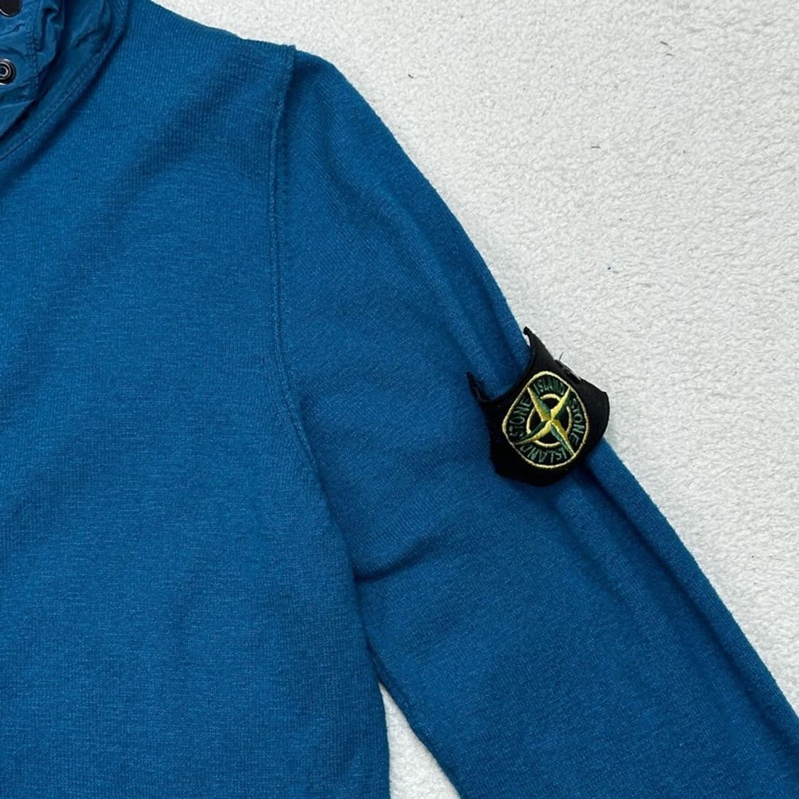 STONE ISLAND 니트 후드집업 90 상품이미지3