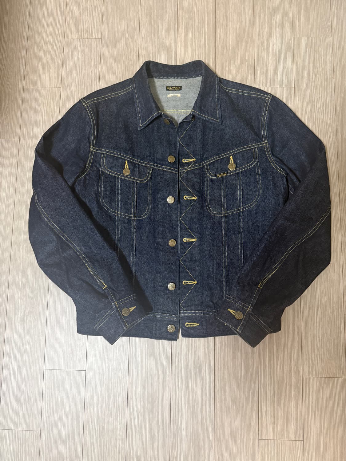 캐피탈 14oz 웨스턴 데님자켓 유일매물 상품이미지1