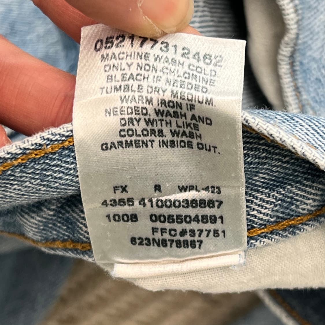 리바이스 550 데님팬츠 r2210 상품이미지9