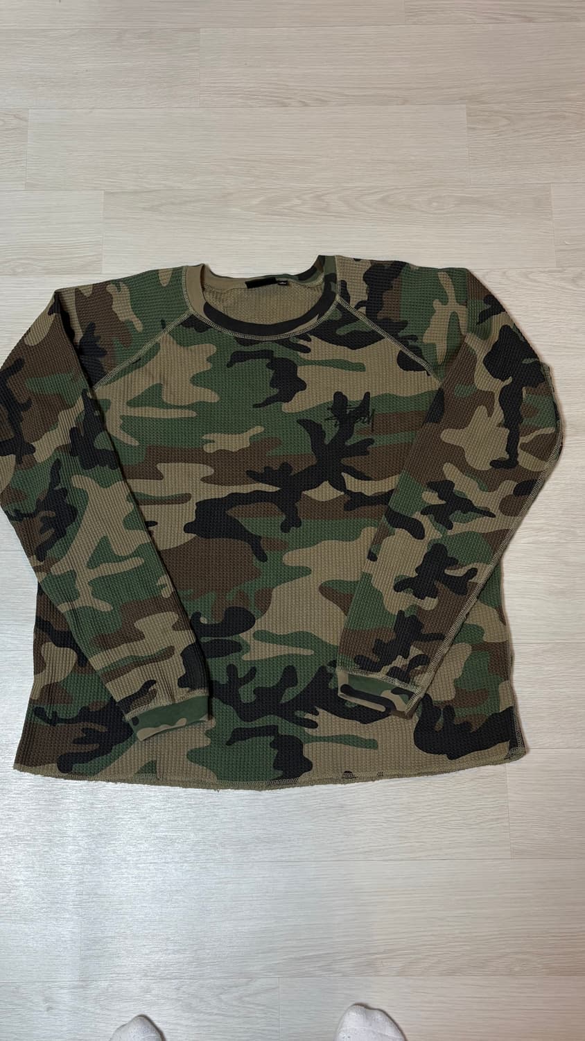 스투시 써멀 롱슬리브 카모 상품이미지1