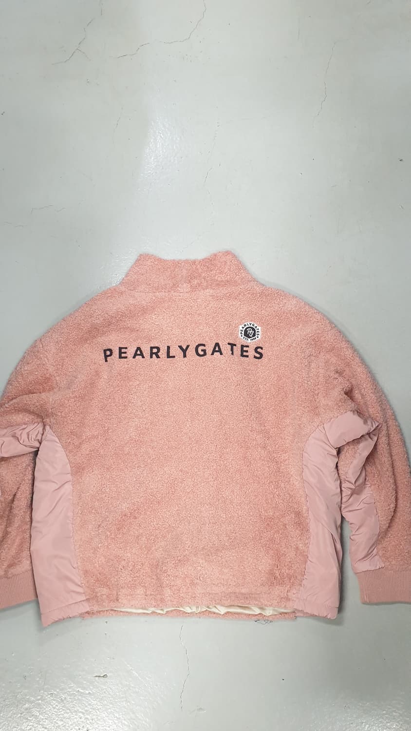 파리게이츠 핑크 플리스 하프넥 풀오버2사이즈 상품이미지2