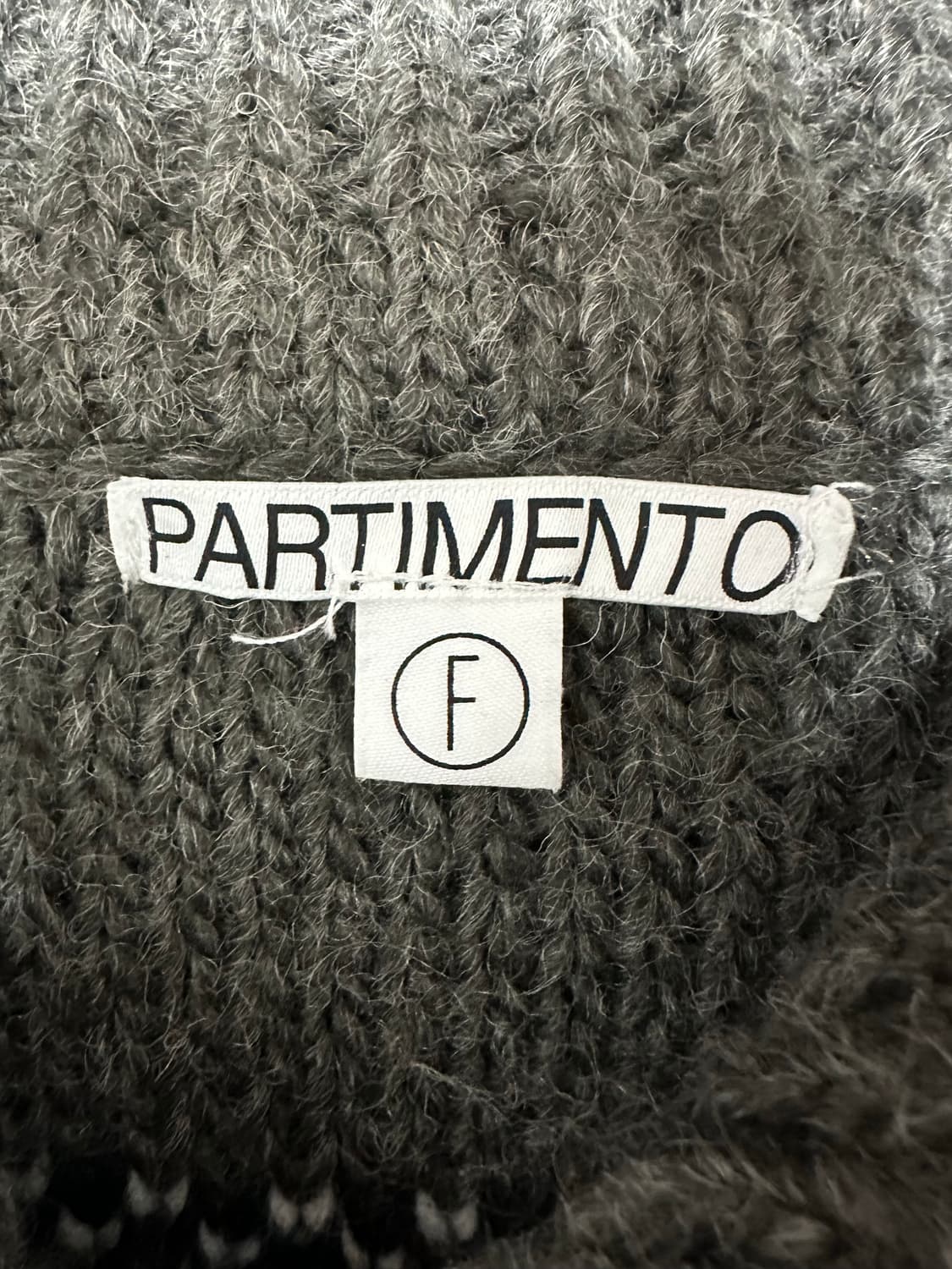 파르티멘토 노르딕 투웨이 니트집업 상품이미지5