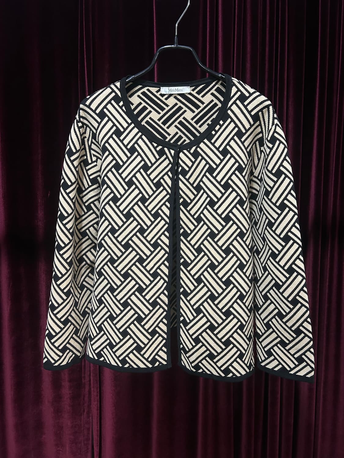 Max Mara weaving pattern cardigan 상품이미지1