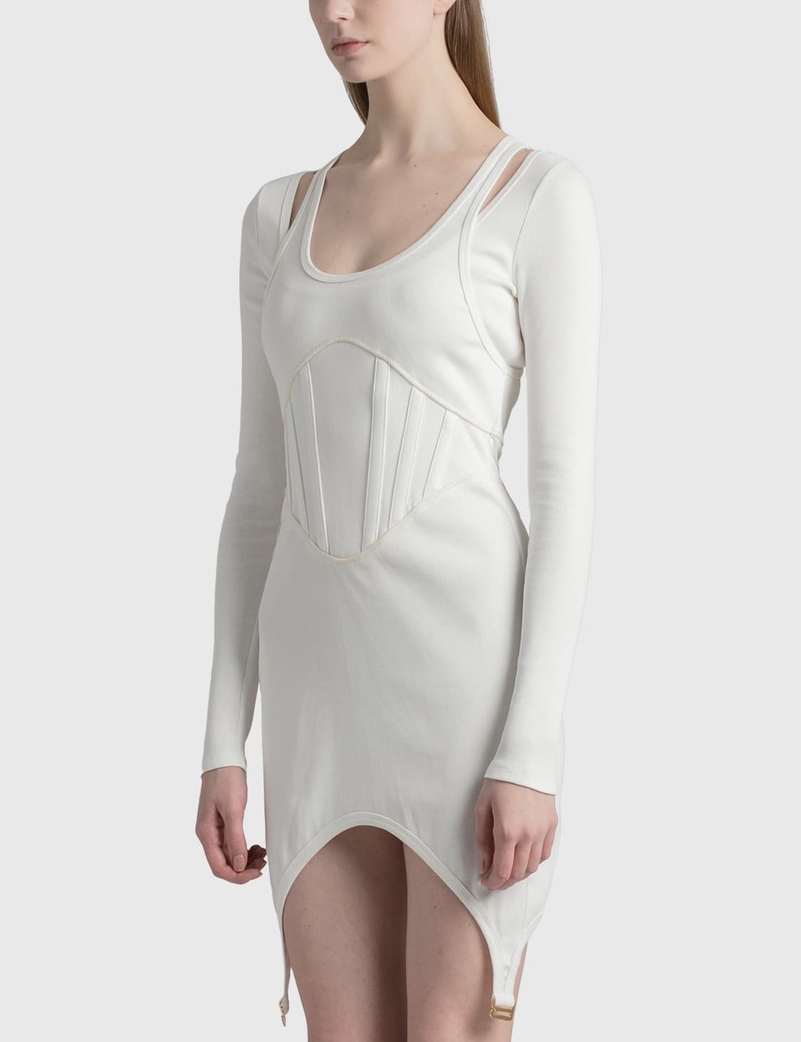 dion lee 핀 코르셋 드레스 상품이미지1